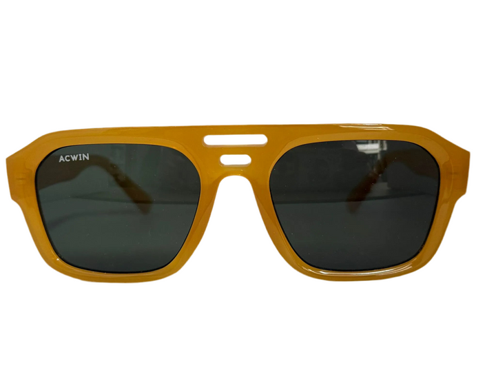 Gafas de Sol Mustard | Estilo Aviador Urbano con Doble Puente