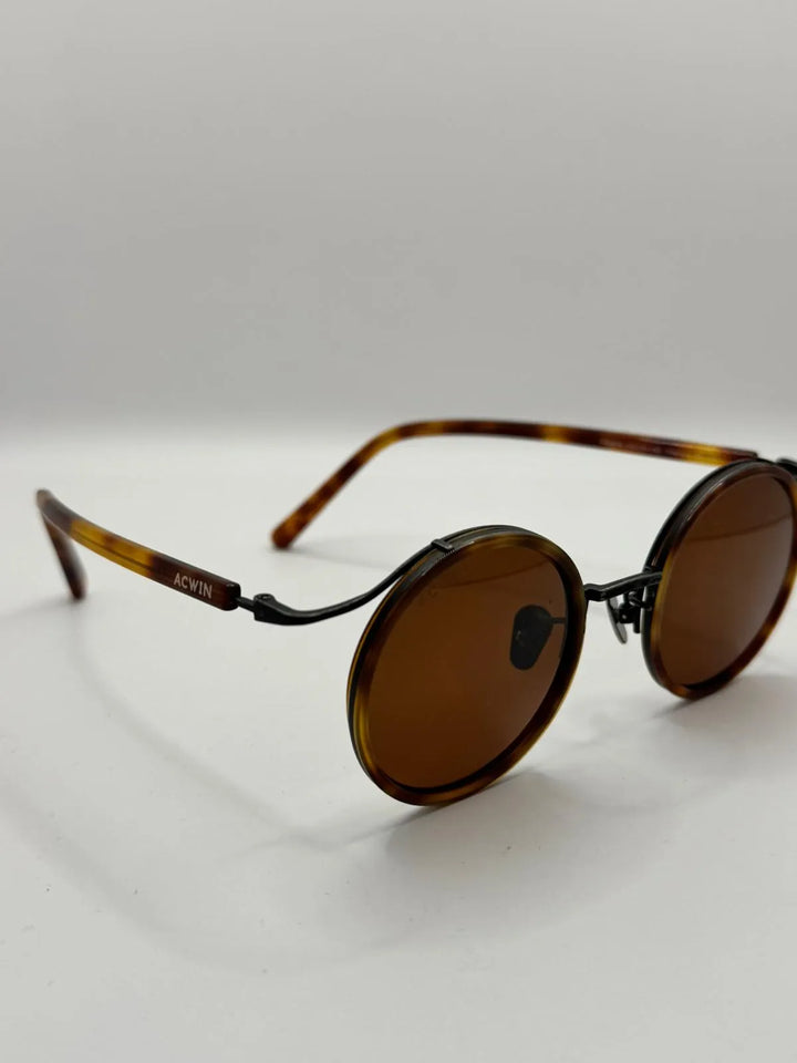 Gafas de sol Titanio Capri perspectiva montura acetato carey
