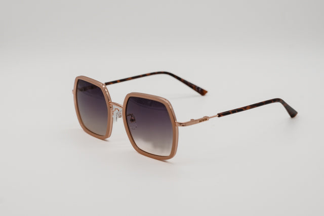 Vista en perspectiva del modelo Houston mostrando su forma hexagonal y varillas finas.