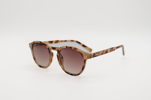 Vista frontal recta de las gafas de sol Palermo destacando el acabado mate.