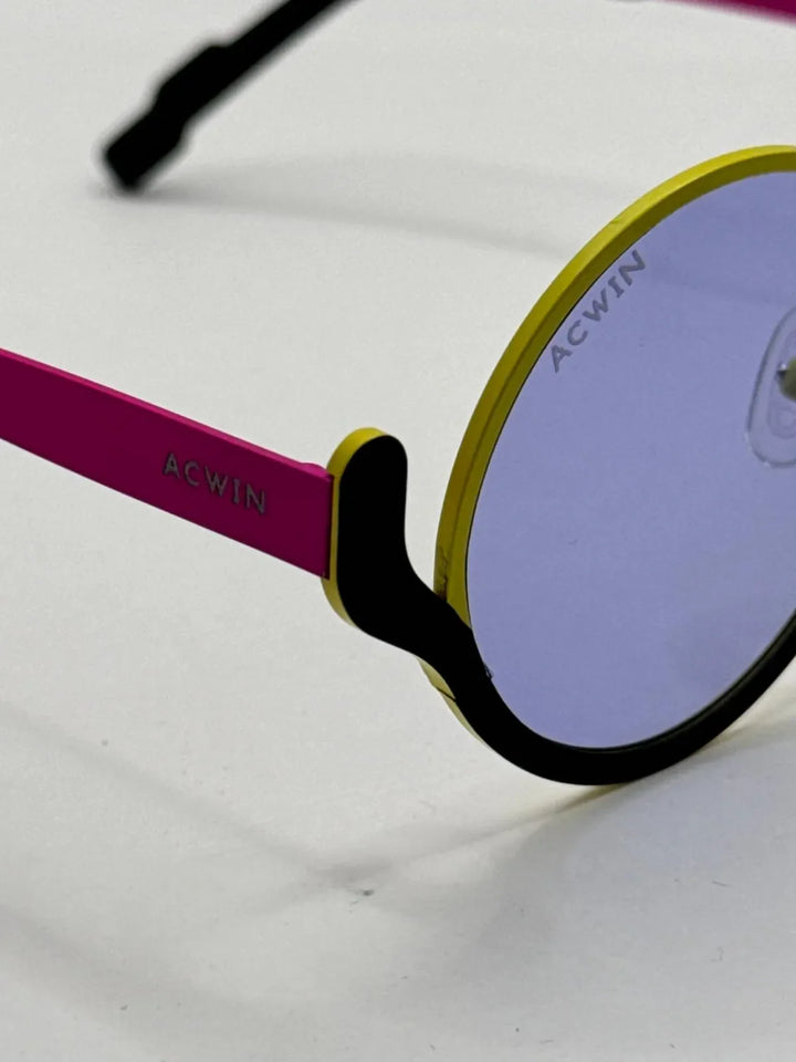 Gafas de sol Titanio Hvar perspectiva y lentes purpura