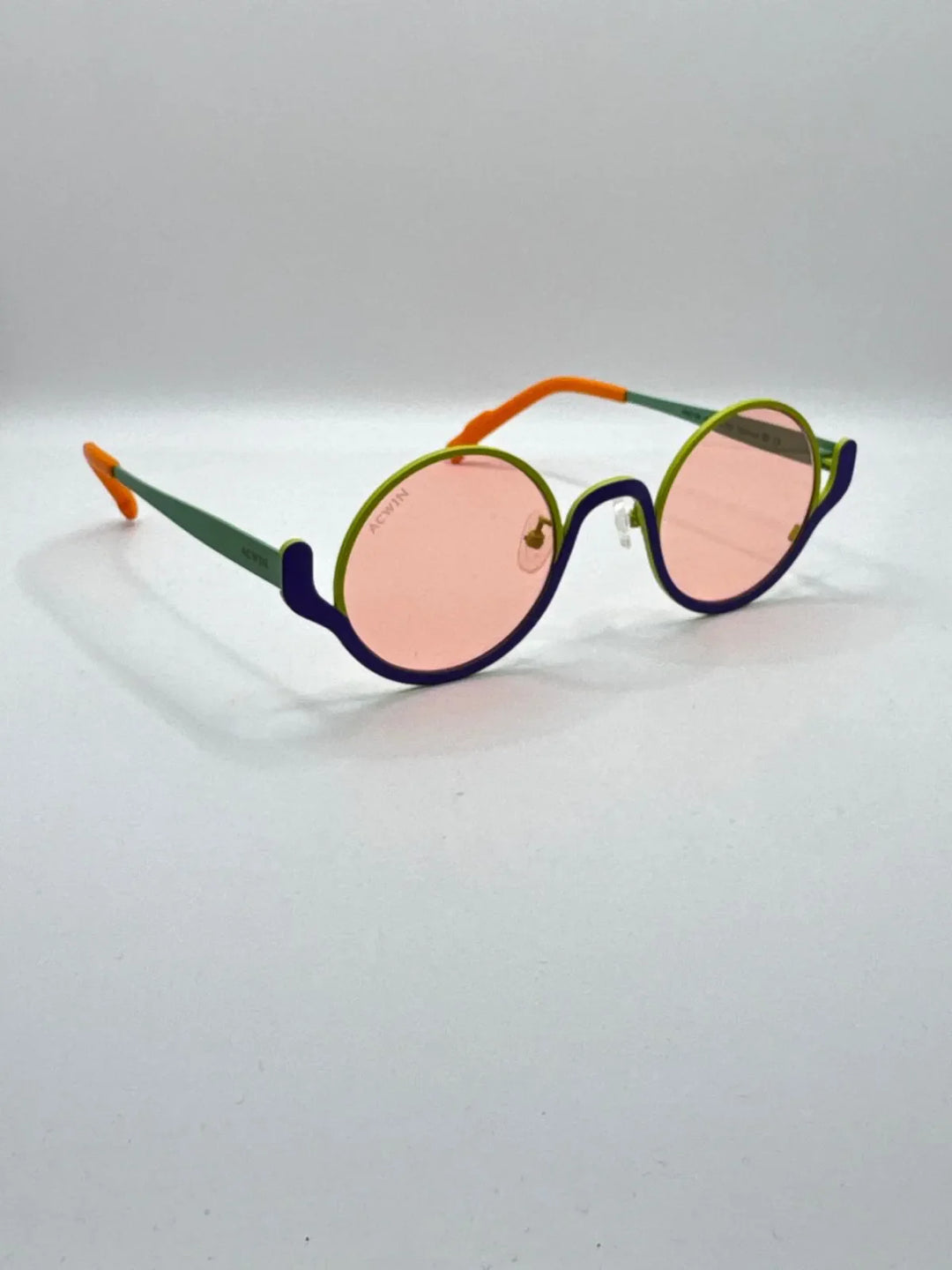 Gafas de sol Titanio Lipari vista lateral verde oferta outlet