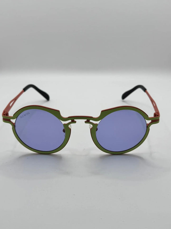 Gafas de sol Titanio Rhodes vista frontal rojo comprar online