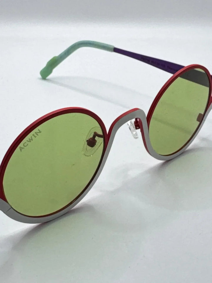 Gafas de sol Titanio Salina perspectiva con lentes verdes